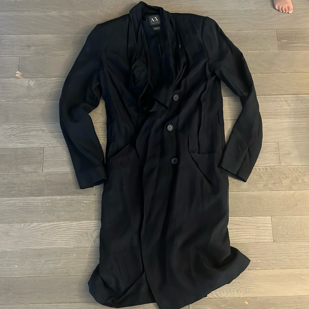 Armani exchange long blouse-coat